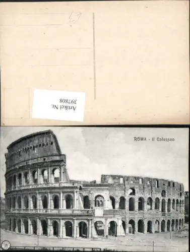397808,Lazio Roma Rom Il Colosseo Kolosseum