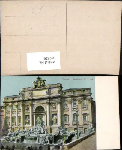 397820,Lazio Roma Rom Fontana di Trevi Trevi-Brunnen