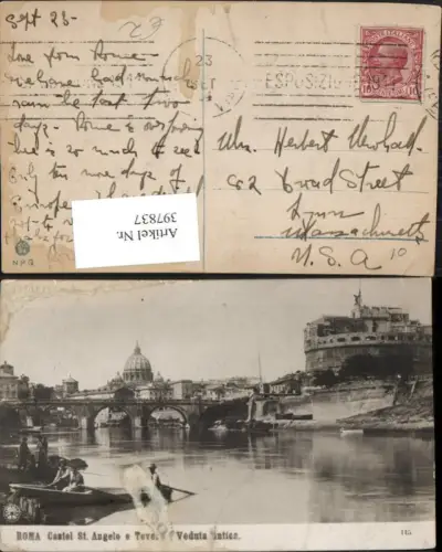 397837,Lazio Roma Rom Castel St. Angelo e Tevere Fluss Brücke Engelsburg