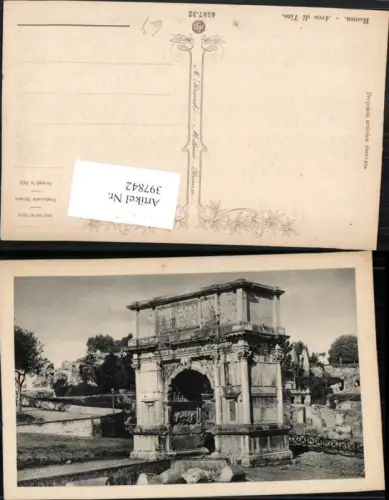 397842,Lazio Roma Rom Arco di Tito Titusbogen Torbogen
