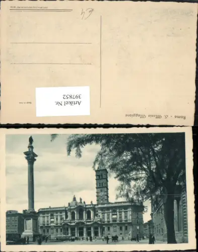 397852,Lazio Roma Rom S. Maria Maggiore Kirche Säule