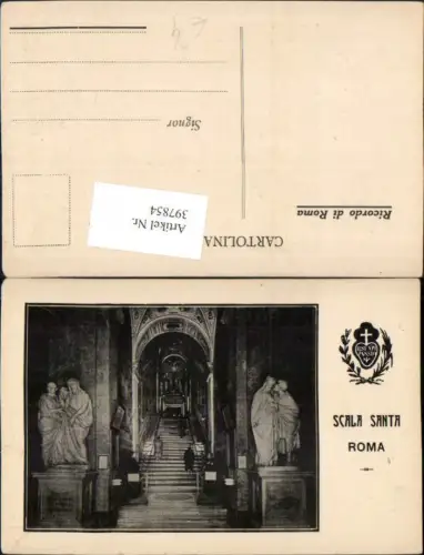 397854,Lazio Roma Rom Scala Santa Heilige Treppe Stiege