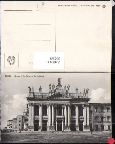 397855,Lazio Roma Rom Chiesa di S. Giovanni in Laterano Kirche