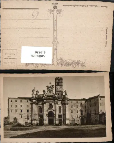 419550,Lazio Roma Rom Basilica di S. Croce in Gerusalemme Kirche