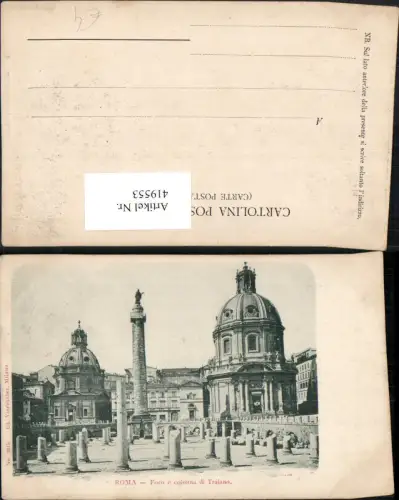 419553,Lazio Roma Rom Foro e colonna di Traiano Forum Säule