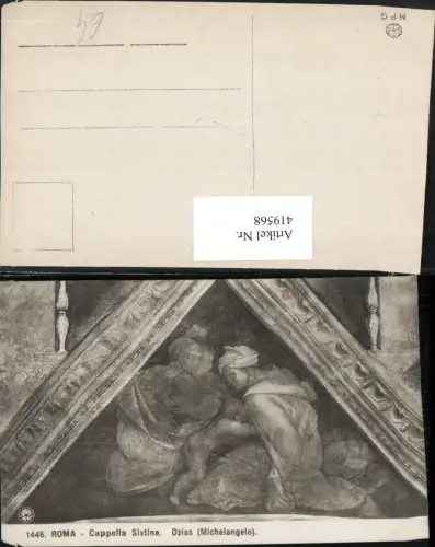 419568,Lazio Roma Rom Cappella Sistina Kapelle Ozias Michelangelo