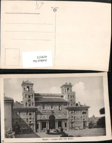 419573,Lazio Roma Rom Palazzo della Villa Medici Palast Gebäude