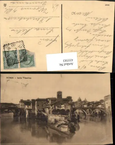 435583,Lazio Roma Rom Isola Tiberina Insel Brücken