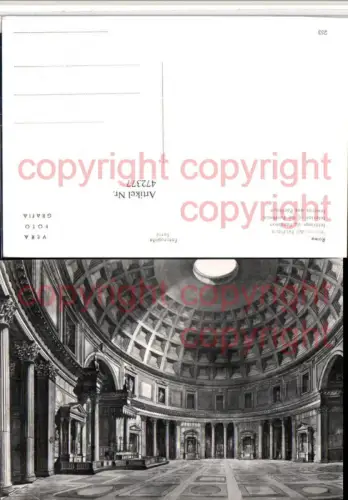 472377,Lazio Roma Rom Interno del Pantheon Innenansicht
