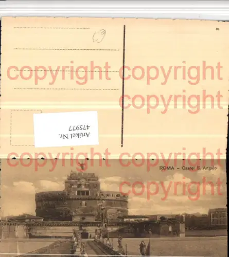 475977,Roma Rom Castel S. Angelo Engelsburg Brücke