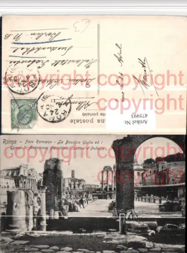 475993,Roma Rom Foro Romano Basilica Giulia Tempi di Antonino Säulen