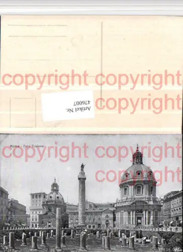 476007,Roma Rom Foro Traiano Forum Säulen Kirche