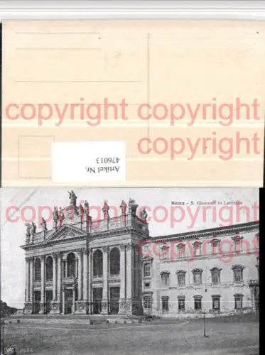 476013,Roma Rom S. Giovanni in Laterano Kirche