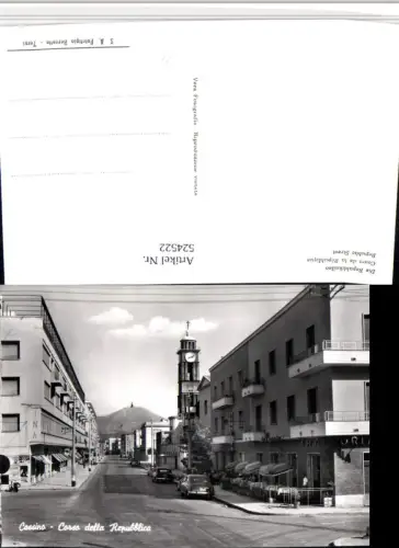 524522,Lazio Frosinone Cassino Corso della Repubblica Straßenansicht