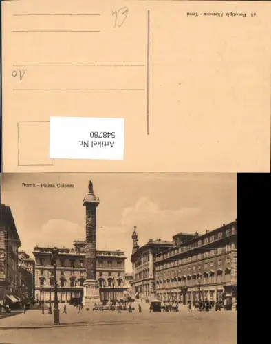 548780,Rom Roma Piazza Colonna