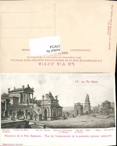 579724,Lazio Roma Rom Via Appia Reconstruction