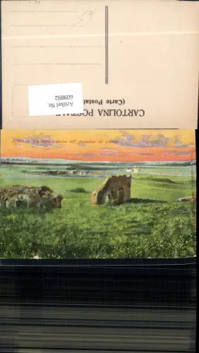 609892,Künstler AK Rom Roma Via appia Rovine
