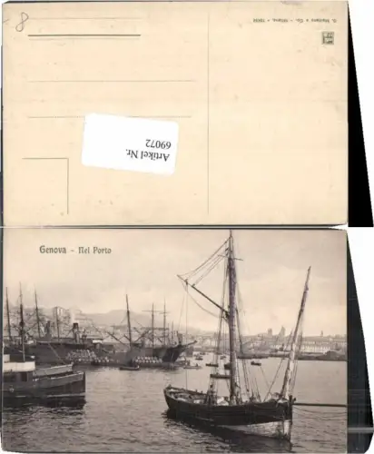 69072,Genova Genua Hafen Porto Schiff Boot