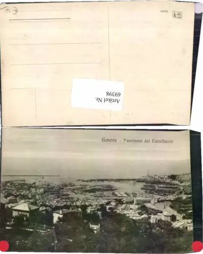 69398,Genova Genua Totale Castellaccio
