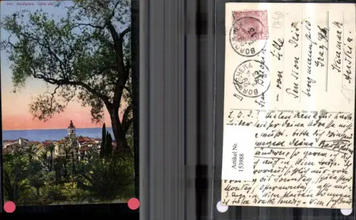 153988,Bordighera Citta alta Liguria