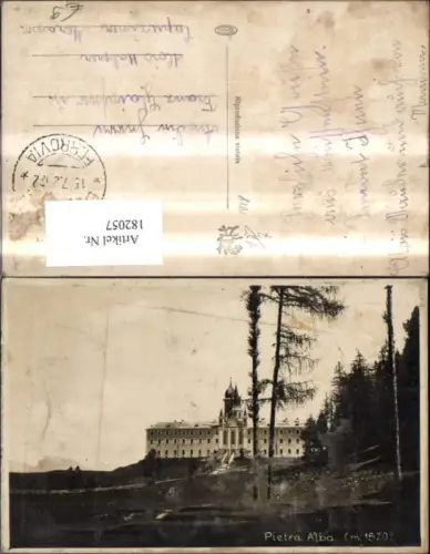 182057,Liguria Pietra Alba Foto Ak