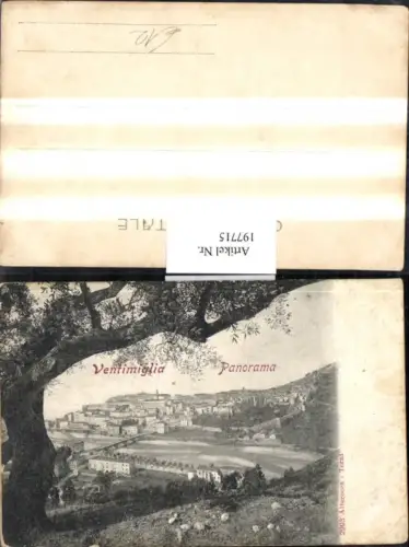 197715,Liguria Ventimiglia Panorama Totale