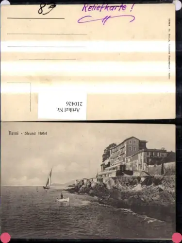 210426,Liguria Nervi Strand Hotel Partie