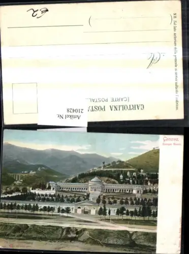 210428,Liguria Genova Campo Santo