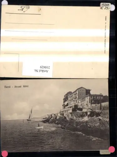 210429,Liguria Nervi Strand Hotel Partie