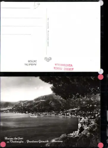 247520,Liguria Imperia Riviera d Fiori Ventimiglia Frontiera Grimaldi Mentone