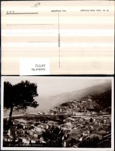 247712,Liguria Imperia Ventimiglia Panorama centrale Totale