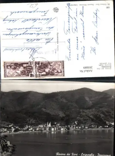293089,Liguria Savona Riviera di Fiori Laigueglia Panorama Totale