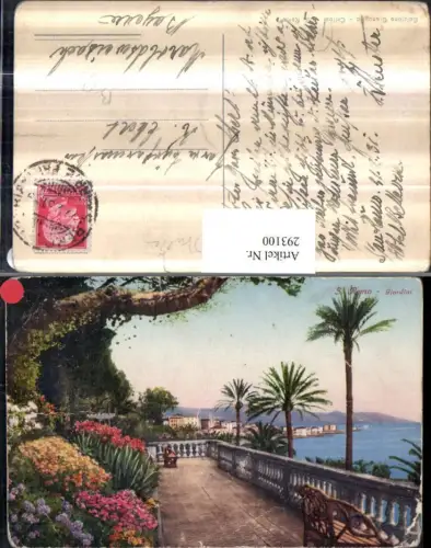 293100,Liguria Imperia San Remo Sanremo Giardini Garten Terrasse