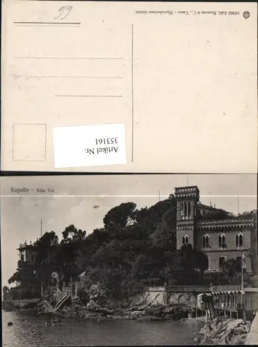 353161,Liguria Genova Rapallo Villa Tea Küste