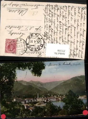 371330,Liguria Genova Rapallo Totale Bergkulisse