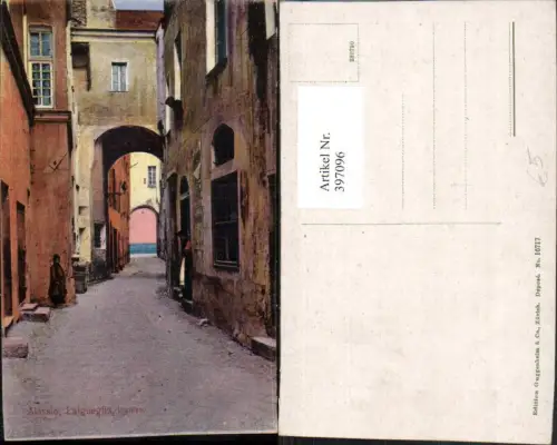 397096,Liguria Savona Alassio Laigueglia Ingresso Gasse