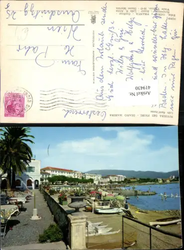 419430,Liguria Imperia Riviera di Fiori Diano Marina Lido Sant Anna Küste