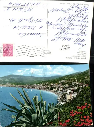 419438,Liguria Savona Riviera di Fiori Alassio Scorcio panoramica Totale