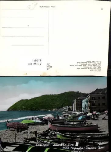 419441,Liguria Savona Laigueglia Hotel Pension Nesi Strand Boote