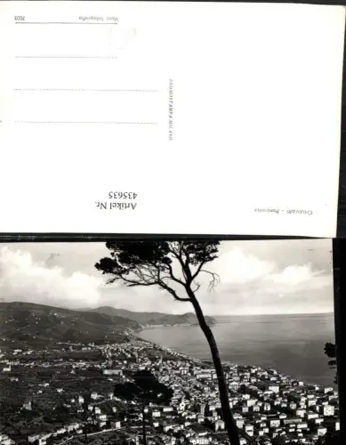 435635,Liguria Genova Chiavari Panorama Totale