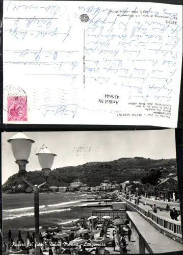 435644,Liguria Imperia Diano Marina Lungomare Promenade Strand