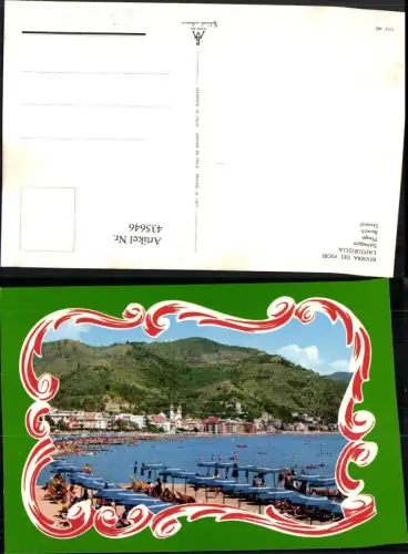 435646,Liguria Savona Riviera di Fiori Laigueglia Spiaggia Strand Passepartout