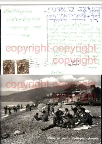 472376,Liguria Imperia Riviera di Fiori Ventimiglia spiaggia Strandleben Strand