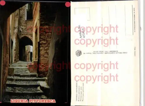 472414,Liguria Pittoresca Scorcio pittoresco Gasse Motiv