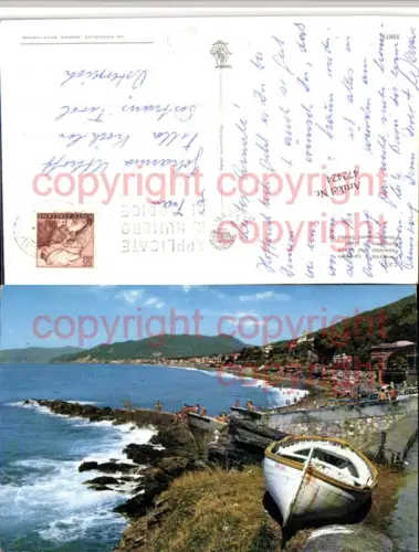 472424,Liguria Genova Cavi di Lavagna spiaggia Strand Küste
