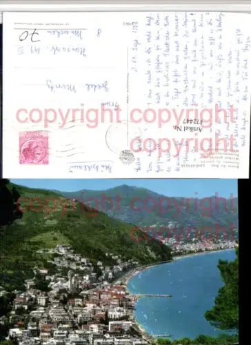 472447,Liguria Savona Laigueglia Panorama da ponente Totale