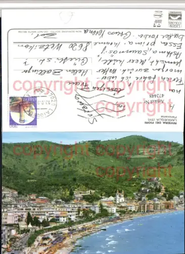 472448,Liguria Savona Laigueglia Panorama Totale