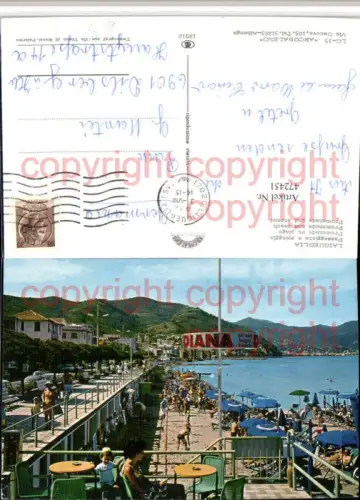 472451,Liguria Savona Laigueglia Passeggiata e spiaggia Strand