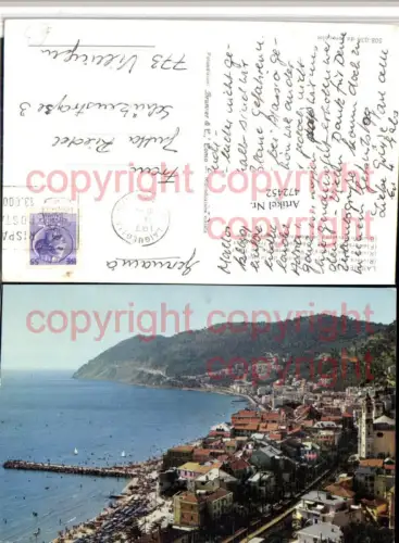472452,Liguria Savona Laigueglia Panorama levante Totale
