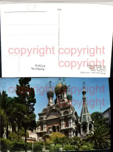 472478,Liguria Imperia Sanremo La Chiesa Russa Russische Kirche
